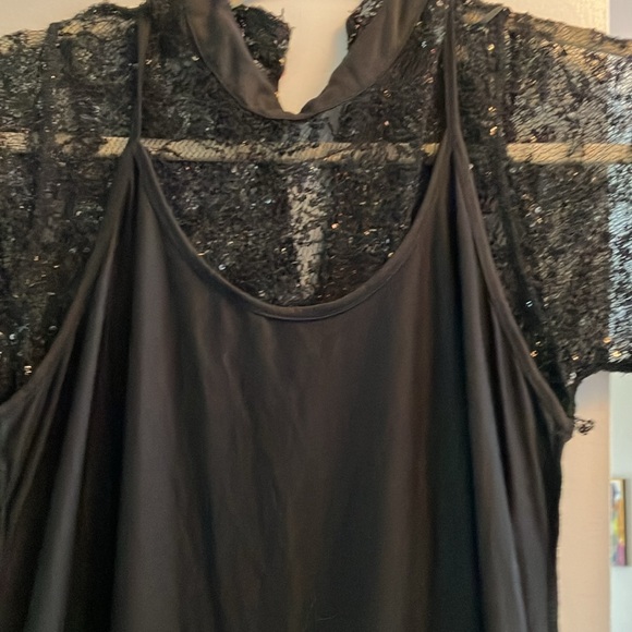 Zara Limited Edition Black Midi Embellished dress. NWOT size M/L - Picture 9 of 16